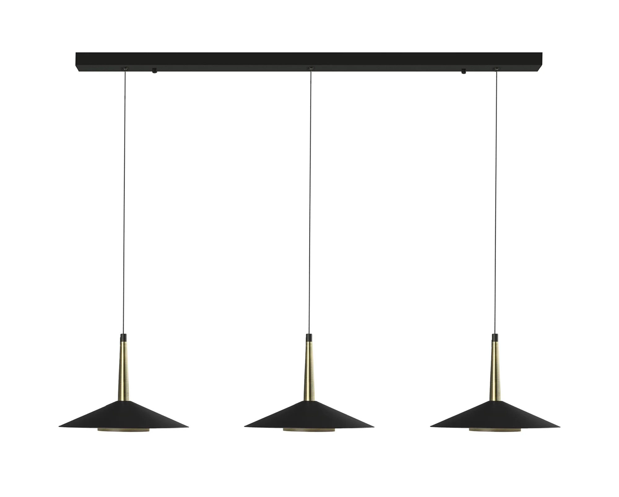 M7475  Orion Linear Pendant 3 Light 24W LED